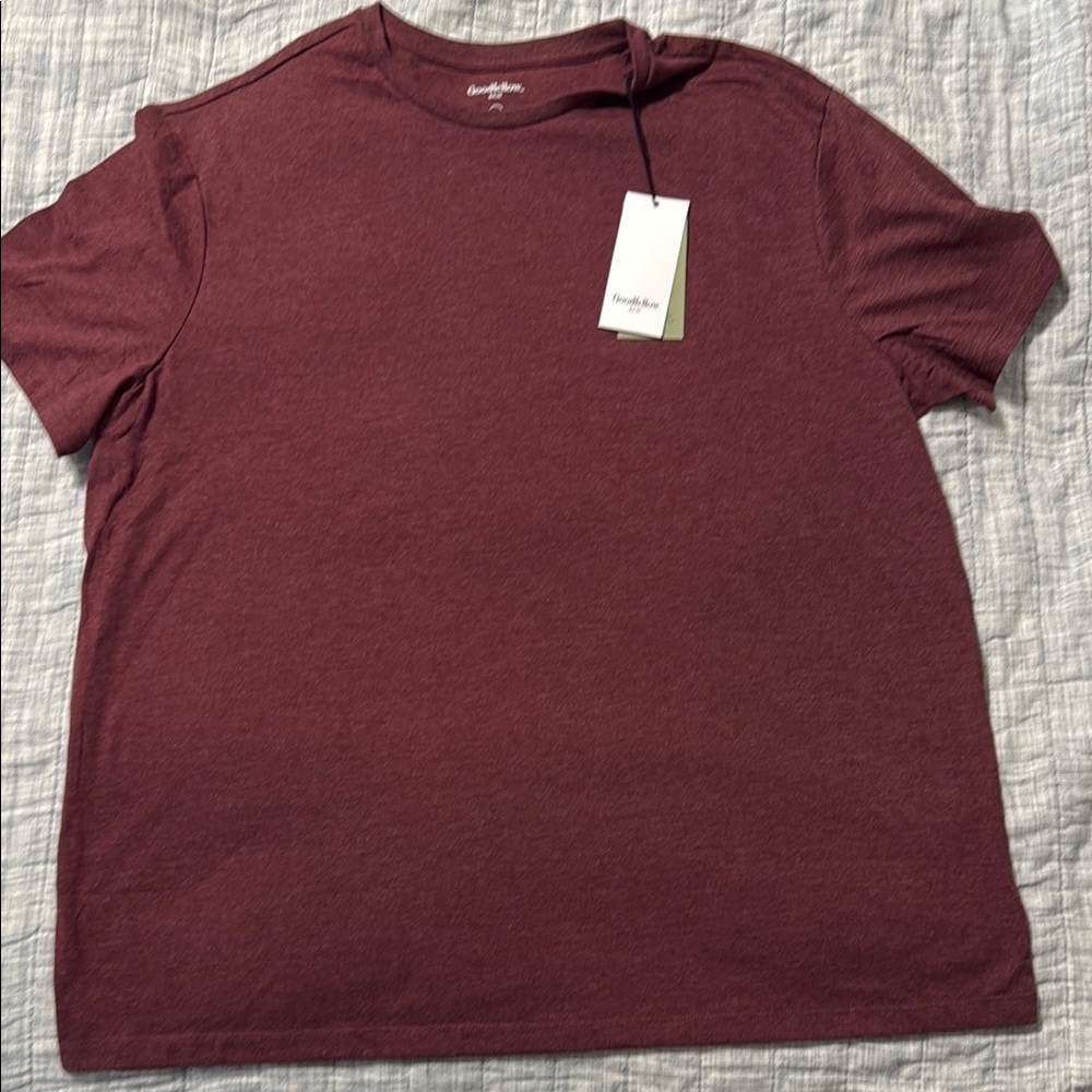 Goodfellow & Co Red Short Sleeve Tee